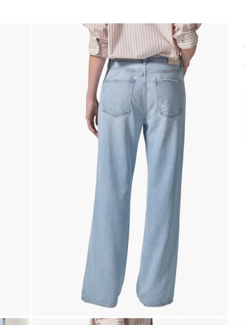 Citizens of Humanity Annina High Waist Wide Leg Jeans | Size 28 | Color ALEMAYDE - Picture 2 of 8